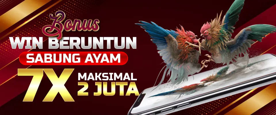 Bonus Win Beruntun 7x Maks 2Jt